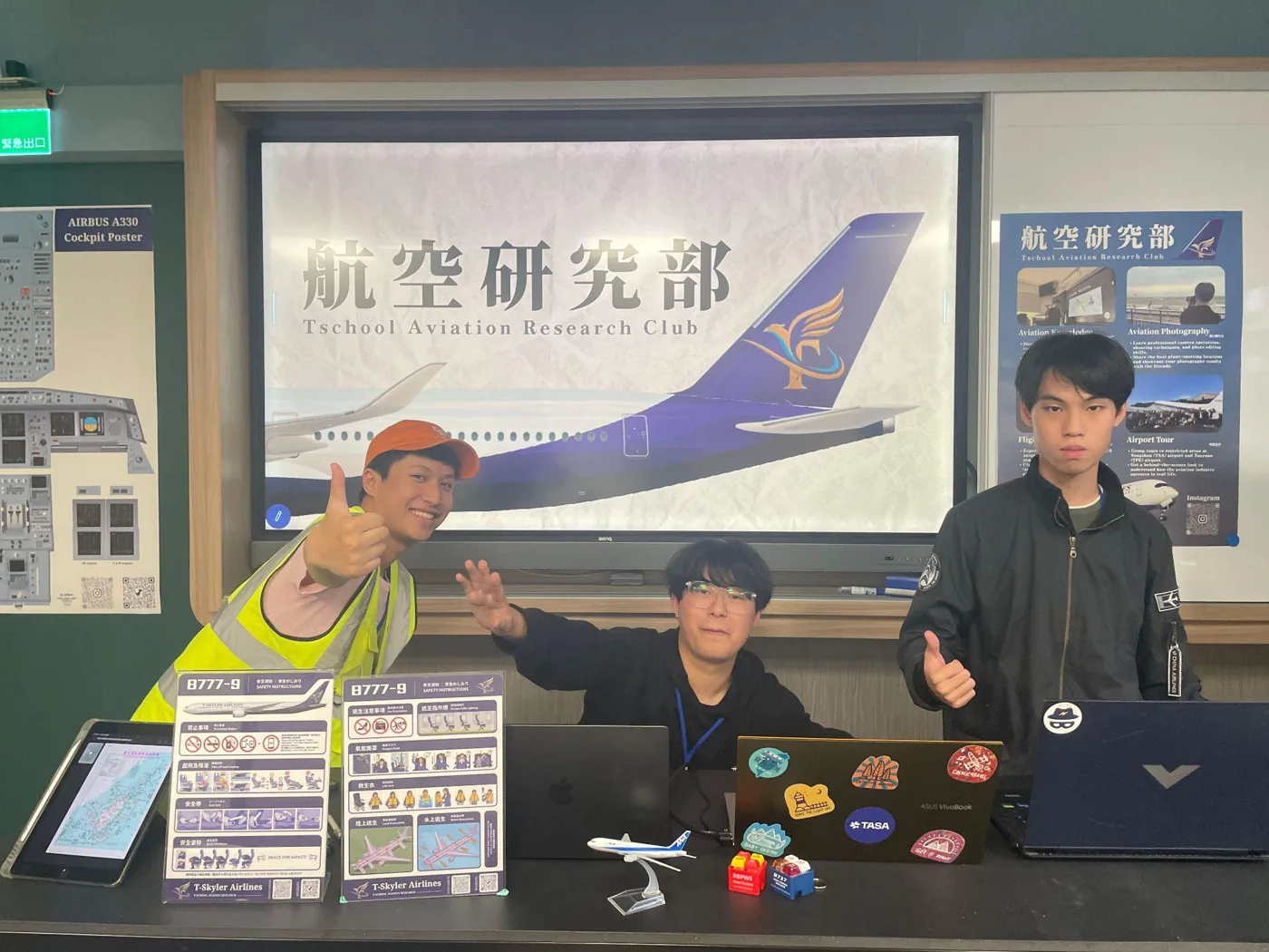 向日本學生介紹社團的定位與課程規劃